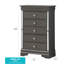Commode Verona, noir métallique-1190806556