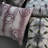 Tie Dye Textiles Embroidered Pillow Cover