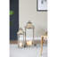 Lanterne de bougie en bois décorative, porte-lanterne ouragan