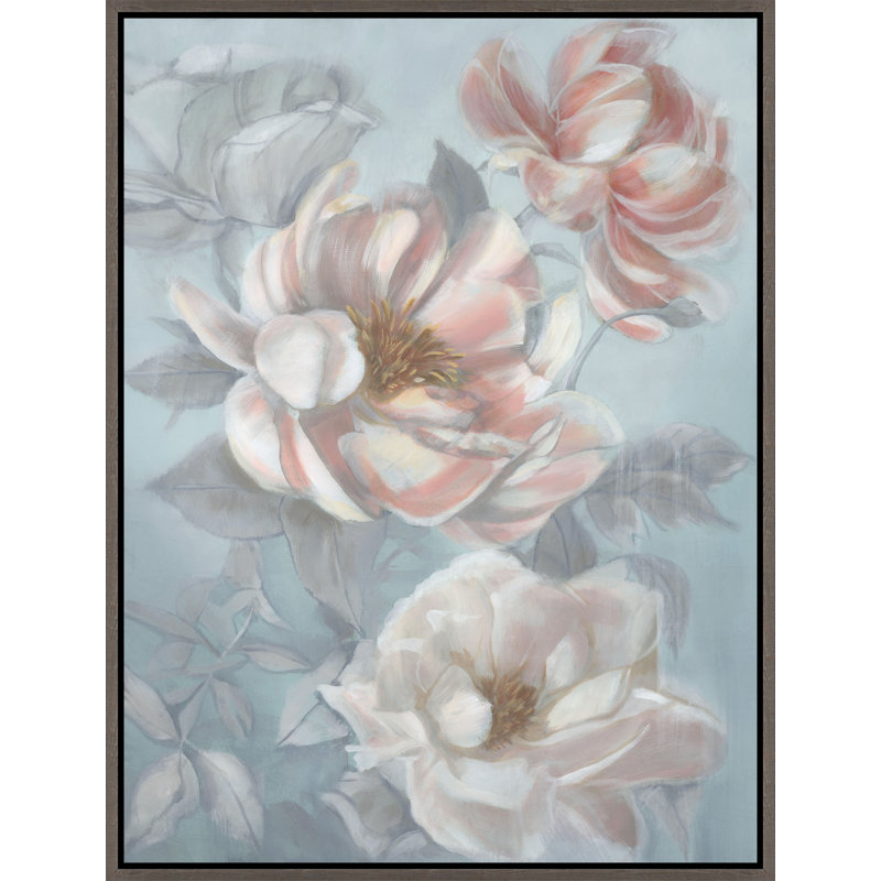Blushing Peonies Painting by Jacob Lincoln, Image Brush Gel