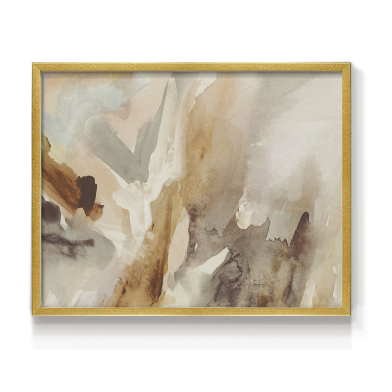 Clearwater Autumn -Framed Print - Restickable, 8" H x 10" W, Gold