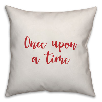  Coussin Once Once A Time