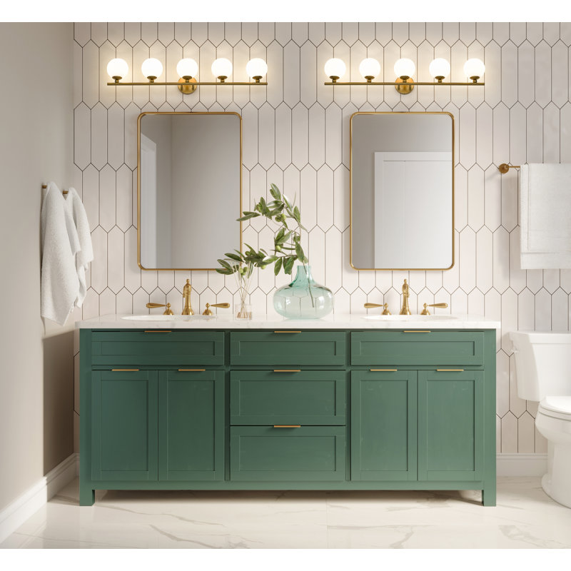 Blaikley 5 - Light Dimmable Vanity Light, Modern Gold
