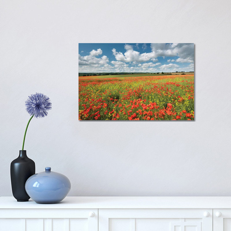 " Colours Of Summer " by Adam Burton, Wrapped Canvas, 18" H x 26" W x 1.5"D