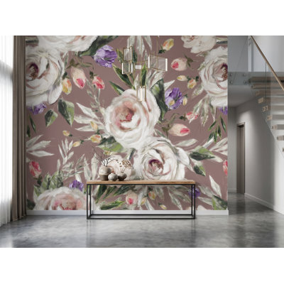 Wall Mural, 125"W x 125"H, Pre-Pasted Paper