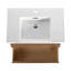 Meuble-lavabo 30 po avec lavabo en résine