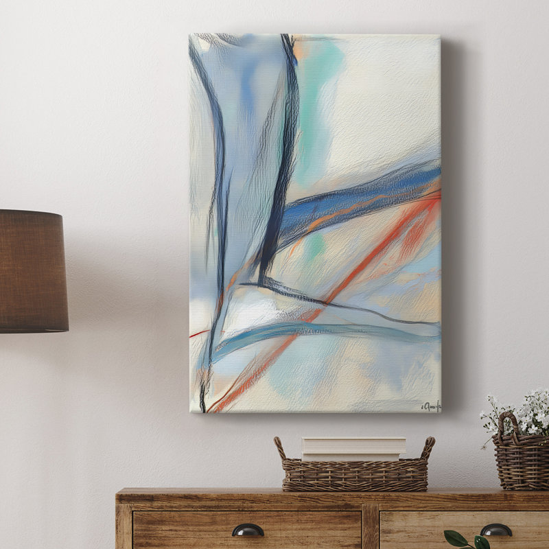 ABSTRACT Series DCCXIX -Custom Wrapped Gallery Cavas, 60" H x 40" W