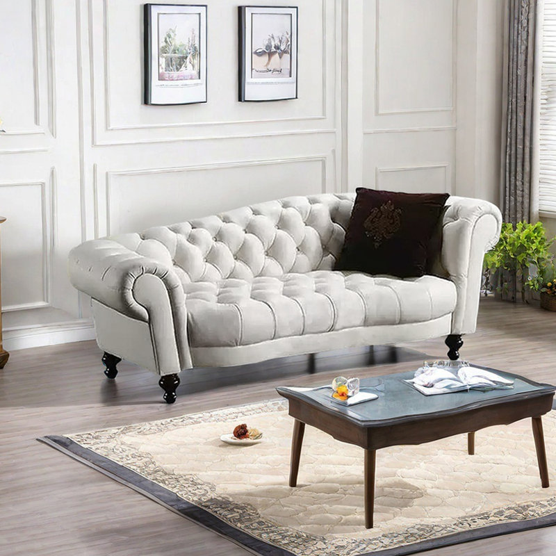 Chaise longue d'intérieur Premium Premium, similicuir, Accoudoir à droite (vu de face)