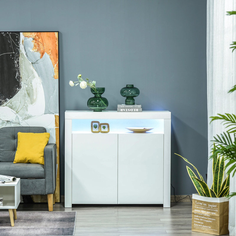 Chason 107cm Sideboard, White