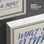 «Blue Food Wine Kitchen», impression sur toile encadrée pour chambre principale-106766952-106766955