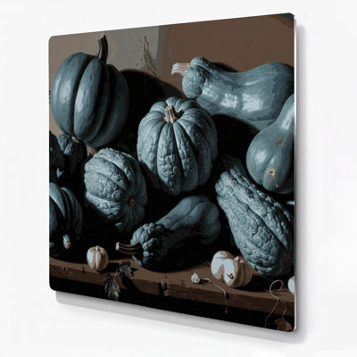 Légumes, art mural gris Hubbard