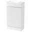 Ensemble de meuble-lavabo simple 18,6 po avec plateau en céramique Isaiyah-1439035242