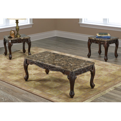 Ranee 3 Piece Coffee Table Set