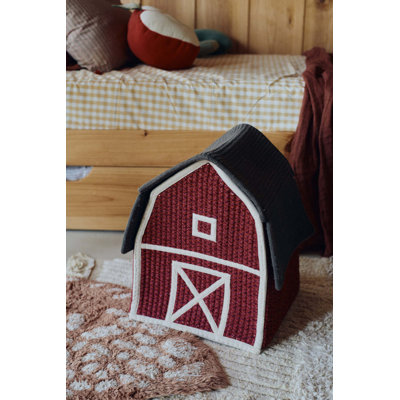 Lorena Canals Growing Up On A Farm Fabric Decorative Basket