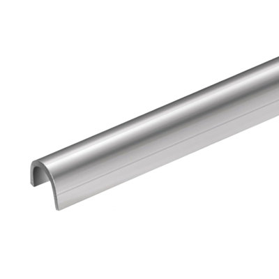 Couvercle de réparation Snap On 1/4 po pour portes coulissantes en verre de patio - Remplacement de la porte coulissante de réparation