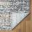 Conrado Performance Modern Industrial Abstract Blue/Gray/Multicolor Rug-463751897