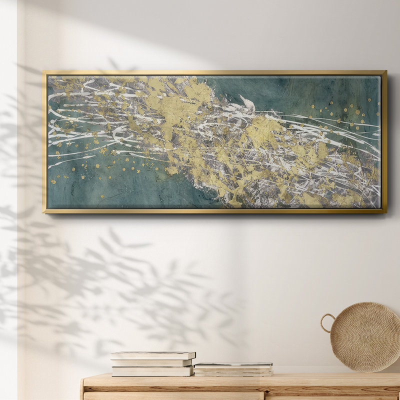 Mistral VI en mer - Toile encadrée, H 12 po x l 30 po