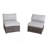 Fully Assembled Wicker 4-Person Outdoor Seating Group with Cushions