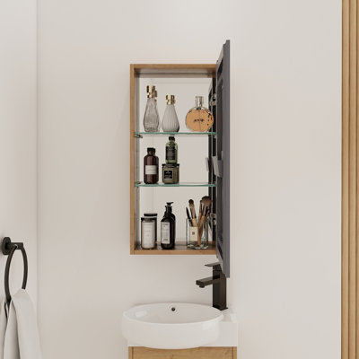 Armoire de salle de bain avec miroir