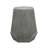 METAL HAMMERED END TABLE
