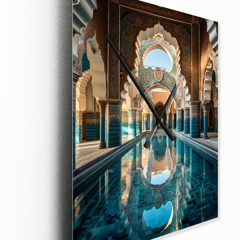 Horloge murale Jehiah - Cityscapes, Petit