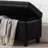 Meshell Linen Blend Upholstered Storage Bench-1337863789