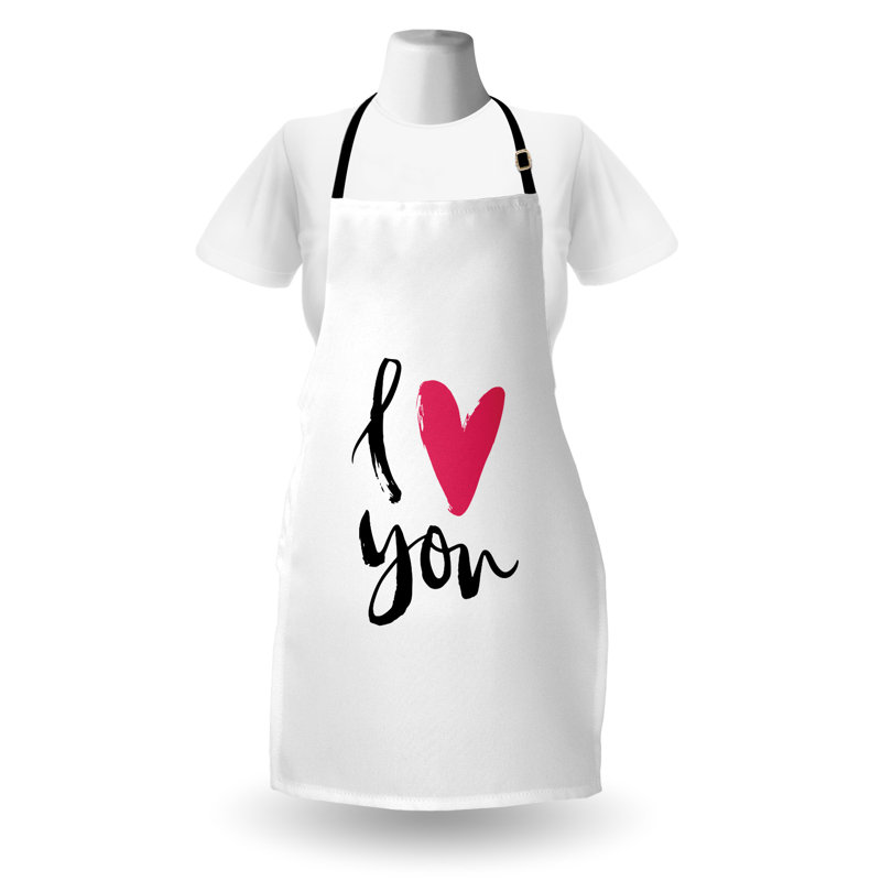 No Pattern Bib Apron