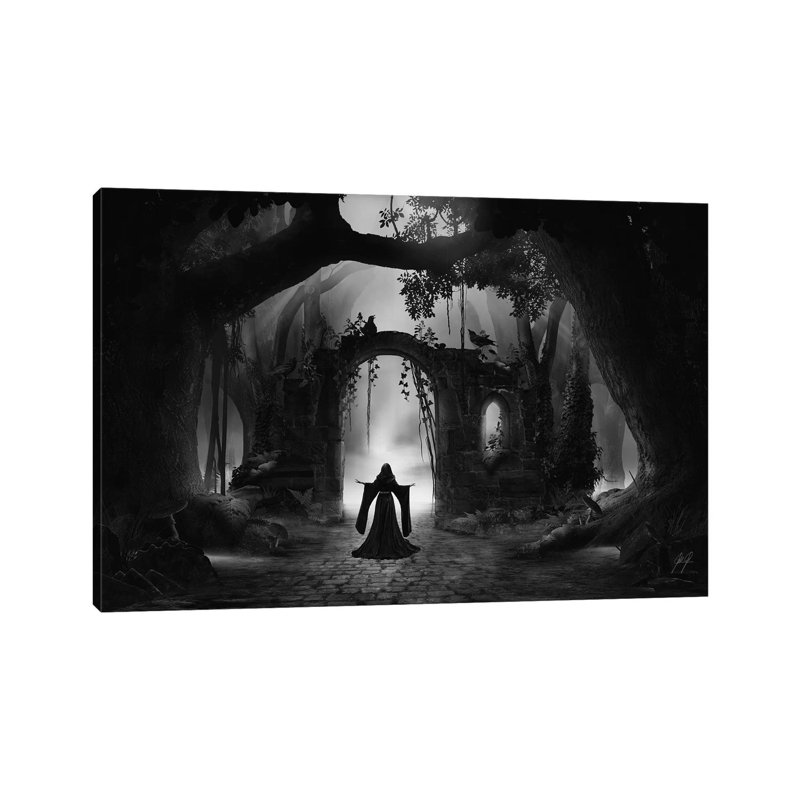 Fairy Portal - Wrapped Canvas Print, 20.32cm H x 30.48cm W x 1.91cm D