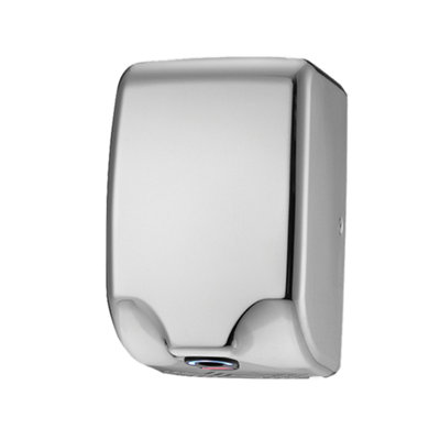 Bathroom Hand Dryer, Stainless Steel Cover Commercial Dryer 224Mph Automatic High Speed Heavy Duty