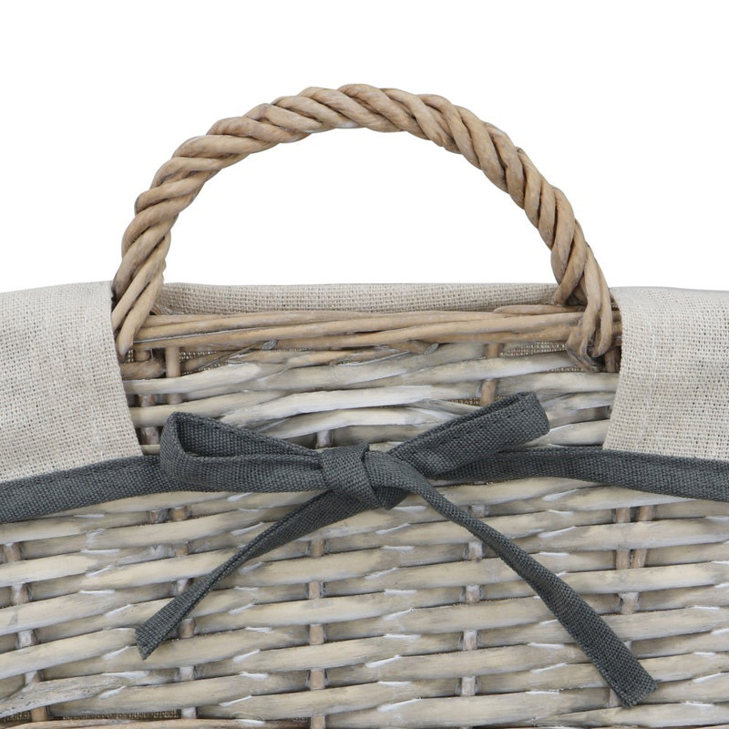 JVL Wicker Decorative Basket