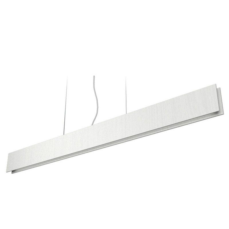Luminaire suspendu Clean Clean, 4.33" H x 38.58" W x 38.58" D, Blanc organique