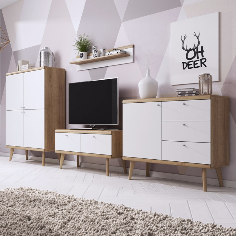 Pacific Unfinished Entertainment Centre for TVs up to 40"