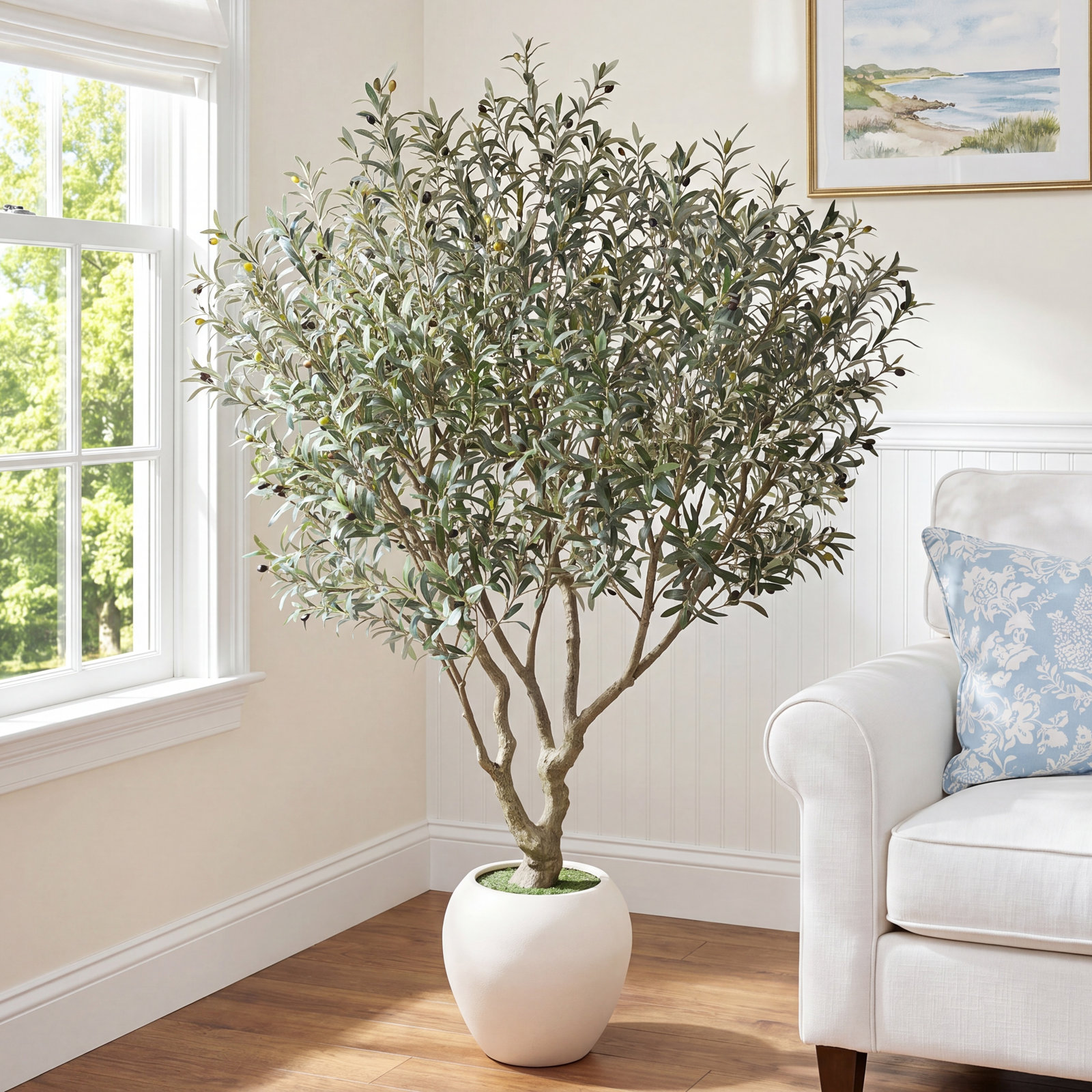 Moreell 96" Olive Tree in Pot