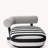 Elegant curved back chair