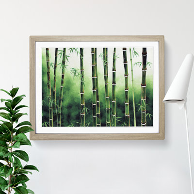 Magnificent Bamboo Forest - Framed Print