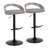 Laurenzio Adjustable Bar Stool with Rounded T Footrest-107686919-107686915