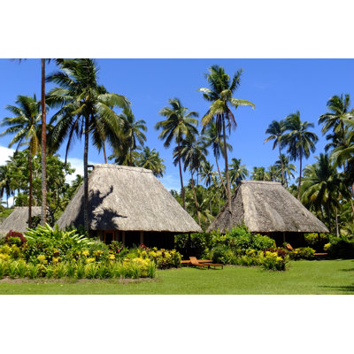 Traditional Bure by Donyanedomam - Wrapped Canvas Print