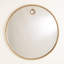 Exposed Mirror-Antique Brass-38437025