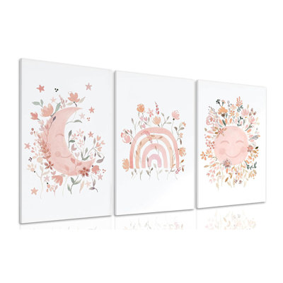 3 Piece Wrapped Canvas Print
