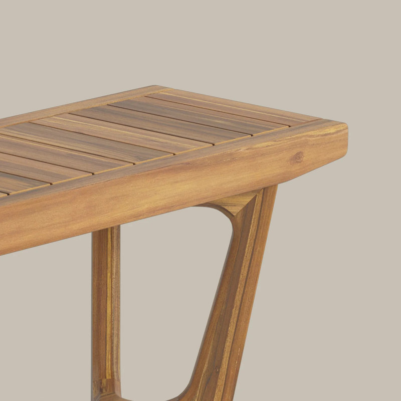 Casares Manufactured Wood Wood Outdoor Bench