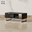 HOMCOM Coffee Table, Living Room Table with Drawer and Open Shelves-1520939202