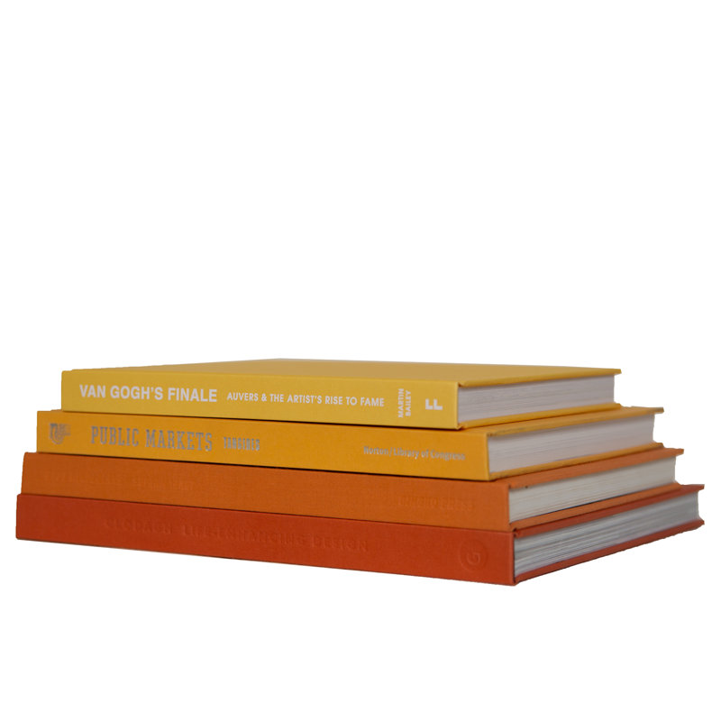 ColorStak Modern Sunset Ombré Decorative Books