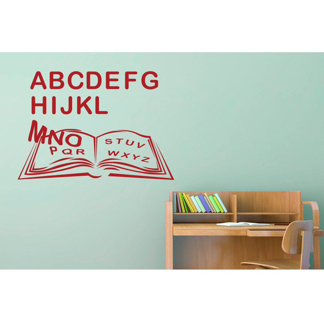 Alphabet Book Wall Sticker