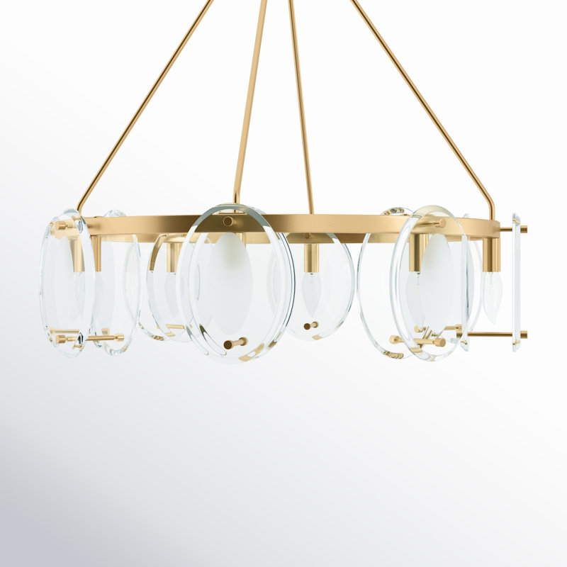 Iron 8-Light Chandelier
