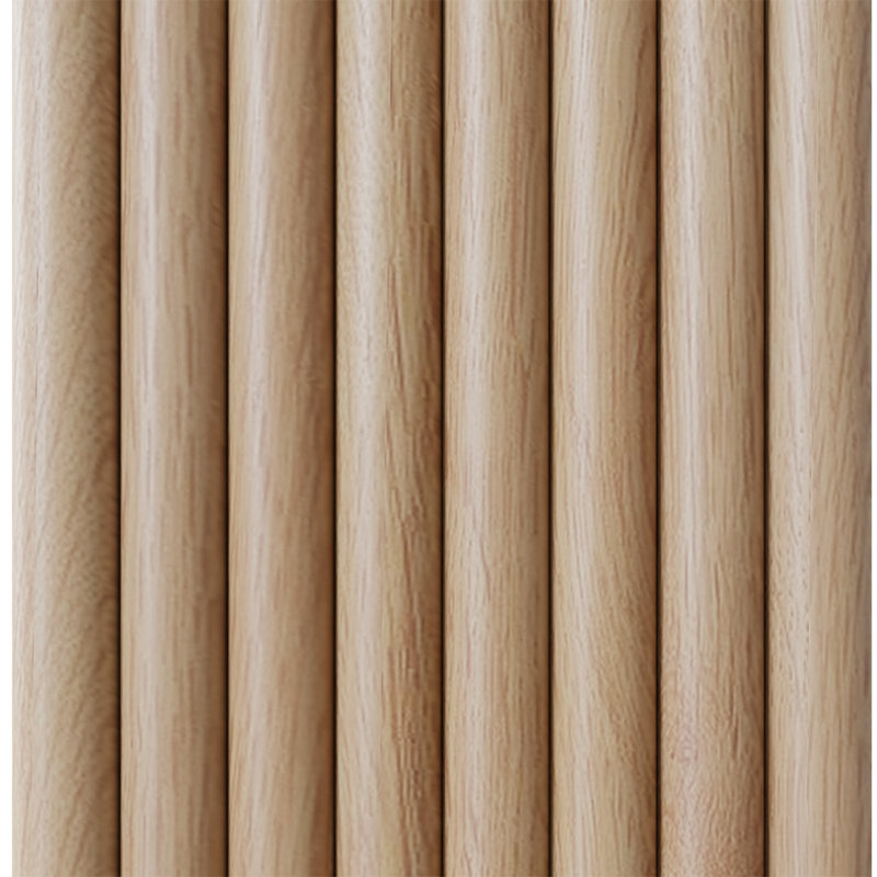 Tambour simple de 1-1 / 2 po - (l 12 po x L 48 po), Chêne rouge naturel