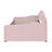 Full Size Upholstery Daybed Frame with Shall Shaped Backrest and Trundle-1242220092