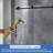 56"-60" W x 62" H Single Sliding Frameless Bathtub Door with 3/8"(10mm) Clear Tempered Glass-55180946