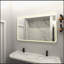 Miroir de salle de bain à DEL avec cadre à intensité variable et à intensité variable-1982753203-1982753202