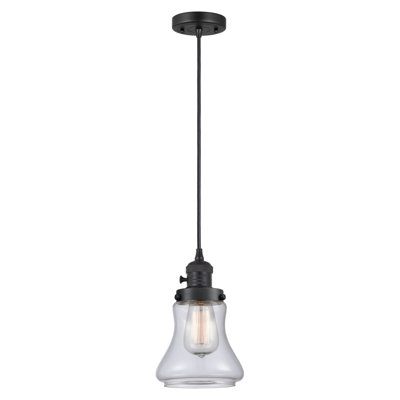 Franklin Restoration - Labossiere - Mini-luminaire suspendu à cordon de 6 po - Interrupteur marche / arrêt - Ampoule non incluse 