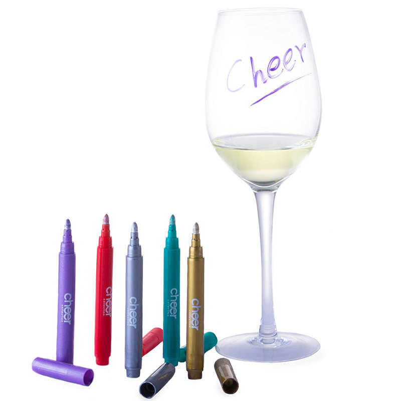 Marqueurs de verre à vin